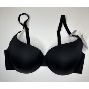 Maidenform Women DreamWire Demi T-Shirt Bra Underwire Padded DM2300 Black 40D